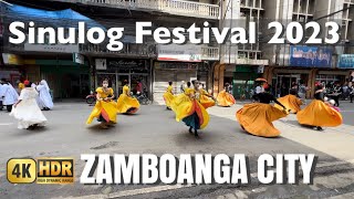 Sinulog Festival 2023  Zamboanga City  4K HDR  Sinulog Street Dancing Procession in Zamboanga [upl. by French]