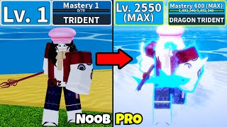 Beating Blox Fruits as Hody Jones  Trident to Dragon Trident Lvl 0 to Max Lvl Full Shark v4 Awaken [upl. by Icats816]