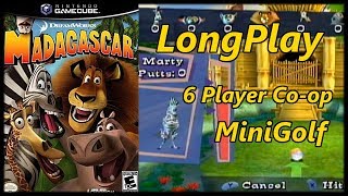 Madagascar  Longplay Tiki Minigolf 6 Player Coop No Commentary [upl. by Nosredneh207]