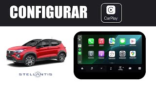 Configurar Apple CarPlay  Pantalla Uconnect  Fiat Pulse [upl. by Ayhtak]