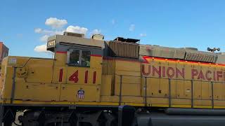 20241023b Union Pacific Mineola Sanderson Farms Local [upl. by Julita]