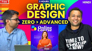 Full Graphic Design Course for Beginners for Free  Advanced Concepts Covered [upl. by Azilanna244]