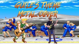 Street Fighter 2  Guiles Theme  Rock Metal Cover  The Anthropic [upl. by Bashee]