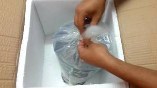 unboxing the competition grade flowerhorn AGR CHENNAI INDIA [upl. by Sadick]