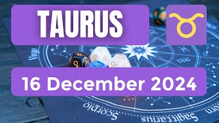 Taurus horoscope  Taurus Horoscope for Today 16 December 2024 [upl. by Ulland640]