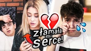 DZIEWCZYNA ZŁAMAŁA MI SERCE 💔  FANMAIL z JDabrowsky i Sylwia Przybysz [upl. by Lynnett]