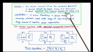 ehvac unit3 lecture 7 multi terminal hvdc systems [upl. by Kcirdnek]