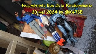 Encombrants rue de la Parcheminerie 30 mai 2024 by K47CB [upl. by Kassia]