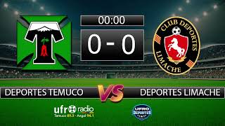 DEPORTES TEMUCO VS DEPORTES LIMACHE FECHA 2 ASCENSO 2024 [upl. by Enial]