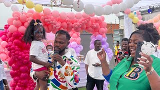 Ongoing birthday party of Tracey Boakyes daughter Akua Nhyira [upl. by Dunham]