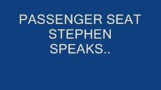 Passenger Seat by Stephen Speaks With Lyrics [upl. by Anairotciv]