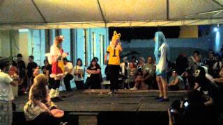 Apresentação Flareon  Jolteon e Glaceon  Anime no Katagi 2012 [upl. by Cyprian]