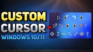 How to Install a Custom Mouse Cursor in Windows Windows 1011 Tutorial [upl. by Williamsen]