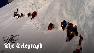 Mountaineers accused of walking over dying body of Sherpa [upl. by Enymsaj]