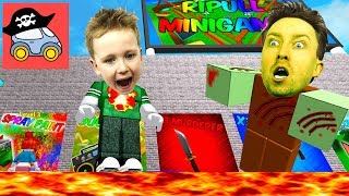 💢 ПОЛ это ЛАВА и ЗОМБИ АПОКАЛИПСИС в РОБЛОКС Выживаем в ROBLOX Ripull Minigames Жестянка топ стрим [upl. by Kannan]