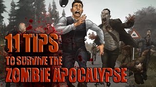 11 TIPS for Surviving the Zombie Apocalypse  Zombie Survival Guide [upl. by Inaboy]