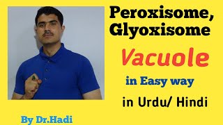 Vacuole Peroxisome and Glyoxisome in Urdu Hindi by Dr Hadi [upl. by Diantha]