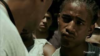 Gridiron Gang 2006 Willie and Kelvin fight during practice TV Version [upl. by Nnodnarb631]