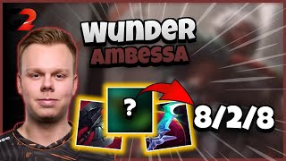 G2 Wunder Ambessa vs Kled  1422 [upl. by Gerrie334]