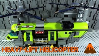 LEGO City Volcano HeavyLift Helicopter 60125 [upl. by Atinhoj860]