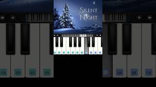 Silent Night  Piano Cover  Shorts [upl. by Ahsonek]