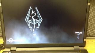 Sager NP6370 Clevo W370ET Gaming Laptop Review with skyrimMOV [upl. by Neeluqcaj]