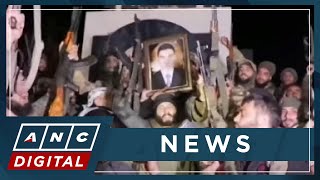 Assad flees to Moscow as Syrian rebels capture Damascus  ANC [upl. by Adav]