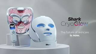 Shark Beauty CryoGlow UnderEye Cooling amp LED AntiAgeing amp Blemish Repair Mask FW312UK [upl. by Naicul925]