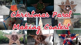 Christmas Parol Making Contest Cinematics  First Vlogmas [upl. by Euphemiah]