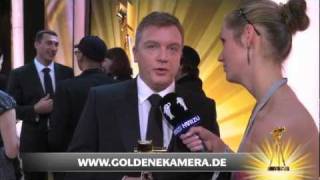 Interview mit Hape Kerkeling  Goldene Kamera 2012 [upl. by Arutek]