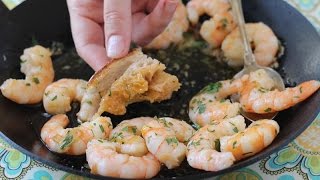 Gambas al Ajillo Spanish Garlic Shrimp [upl. by Lil]