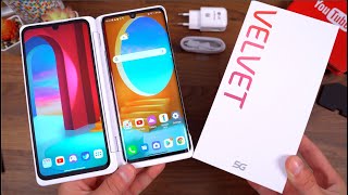 LG Velvet Unboxing [upl. by Caldwell602]