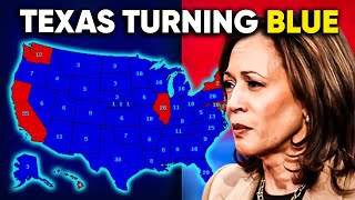 Can Kamala Harris Turn Texas Blue Early Voting Sparks New Hope for Democrats [upl. by Anneehs]