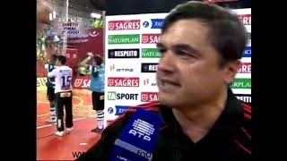 Futsal  Benfica  2 x Sporting  4 de 20102011  jogo 2 da final do playoff [upl. by Reis247]