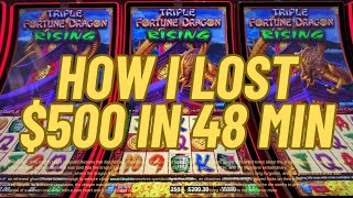 slots POV 🐉 Triple Fortune Dragon Rising — FULL PLAY — I got a shaker on video but it’s not mine [upl. by Mariken]