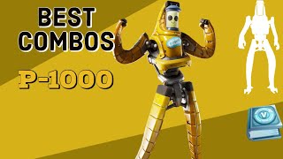 Best Combos  P1000  Fortnite Skin Review [upl. by Asemaj29]