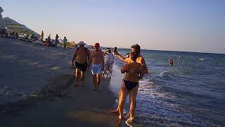 Beach walk in Romania summer 2024 part 38  Mamaia [upl. by Acireit]