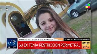 Femicidio y conmoción en Rojas Úrsula Bahillo tenía 18 años y fue asesinada a puñaladas [upl. by Enitsirt]