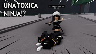 Una Toxica En Saitama Battlegrounds  Roblox [upl. by Schaumberger740]