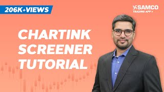 Chartink Screener Tutorial  How to Build a Chartink Scanner from Scratch [upl. by Norrab]