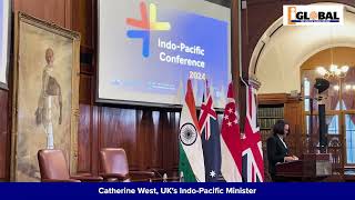 UK minister highlights shared commitment with India to free amp open IndoPacific [upl. by Nauqas]