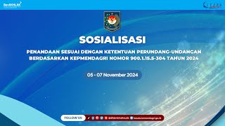 Sosialisasi Penandaan Sesuai Dengan Ketentuan Perundangundangan Berdasarkan Kepmendagri Tahun 2024 [upl. by Lav804]