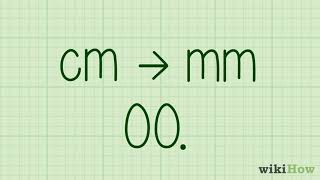 How to Convert Centimeters cm to Millimeters mm [upl. by Atirahc397]