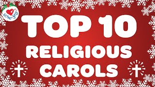 Top 10 Religious Christmas Carols 🌟 Merry Christmas Worship Songs 🕯️ Merry Christmas [upl. by Perlie673]