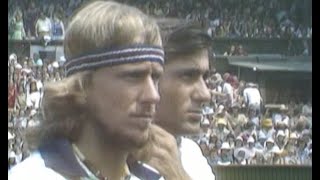 Bjorn Borg vs Ilie Nastase（1976 Wimbledon）excerpt [upl. by Ahsenev841]