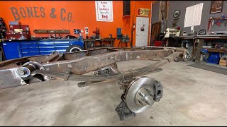 F150 Leaf Spring Swap  Bones amp Co 1971 F100 F250 [upl. by Beisel]