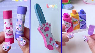 Paper craftEasy craft ideas miniature craft  how to make DIYschool projectTonni art and craft [upl. by Myrtie680]