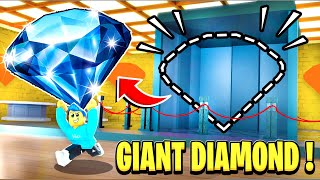 I Got The GIANT DIAMOND And Became INSANELY RICH In Devious Lick Simulator Roblox [upl. by Aokek]