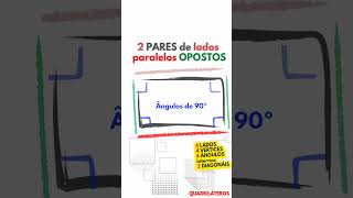 Quadriláteros Exemplos Propriedades Classificação e Características Formas Lados e Ângulos [upl. by Mirilla641]