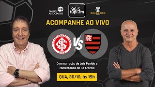 INTERNACIONAL 1 x 1 FLAMENGO  Campeonato Brasileiro  17ª Rodada  30102024  AO VIVO [upl. by Eluj]